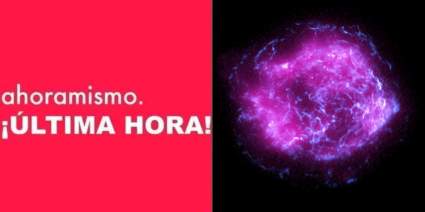 La NASA captó una imagen de una estrella que explotó en el Siglo XVII