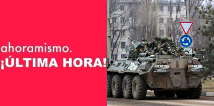 Así ingresaron las tropas rusas a la capital de Ucrania – Imágenes fuertes