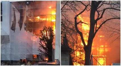 París: Voraz incendio casi destruye el icónico Museo de Orsay – IMÁGENES FUERTES