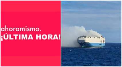 Felicity Ace: Barco repleto de autos de lujo se incendia en el océano Atlántico – Video