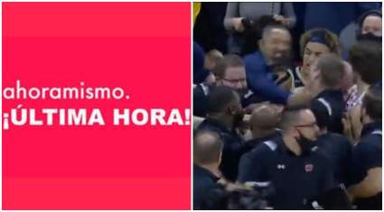 Escándalo en el básquet universitario: Ex NBA golpea a entrenador rival – Video