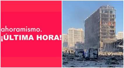 Al menos 8 muertos: Rusia ataca y destruye centro comercial en Kiev – IMÁGENES FUERTES