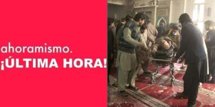 Pakistán: Decenas de muertos tras una atentado en una mezquita – Imágenes fuertes