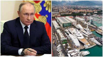 Scheherazade: Salen a la luz fotos exclusivas del supuesto megayate de Vladimir Putin