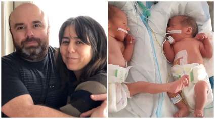 Ucrania: Hispanos luchan por sacar a gemelos recién nacidos: Irma Nuñez y Alex Spektor