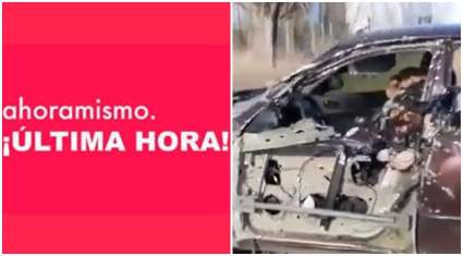 Ucrania: Tanque ruso destruye automóvil y asesina a civiles – IMÁGENES FUERTES
