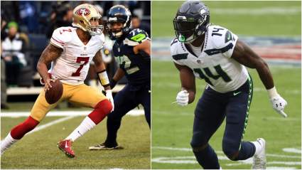 DK Metcalf envía mensaje sobre posibilidad de que Colin Kaepernick se una a los Seahawks