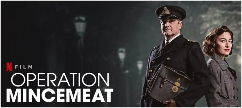 Una imagen promocional de Netflix para "Operation Mincemeat".