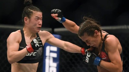 VIDEO: Las mejores reacciones del nocaut de Zhang Weili en UFC 275