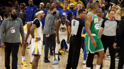 Draymond Green reaccionó a la decisión de los árbitros de no expulsarlo:  ¿Qué dijo?