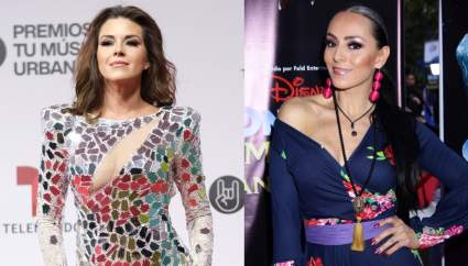 Alicia Machado reacciona tras la victoria de Ivonne Montero