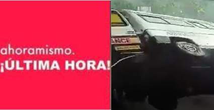 India: El momento en que vuelca una ambulancia y mueren 4 personas – Video