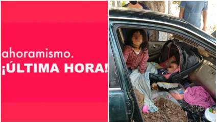 Tijuana: Rescatan a 8 niños de EE.UU. que vivían dentro de un auto – FOTOS