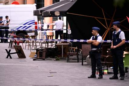 Impactante atropello en Bruselas: Furgoneta embiste un café y deja 6 heridos – VIDEO