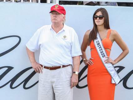 Las fotos candentes de la mujer que puso en su sitio a Donald Trump