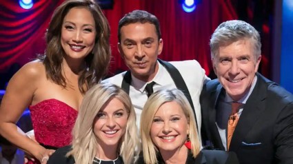 Tom Bergeron rindió este precioso tributo a Olivia Newton-John