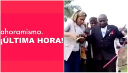 Peligro en el Congo: Puente colapsa mientras era inaugurado por funcionarios – VIDEO