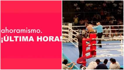 Colombia: Boxeador queda en coma tras desplomarse en el ring: Luis Quiñones – VIDEO