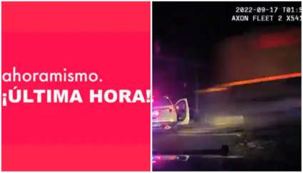 Colorado: Tren choca a móvil de policía estacionado con mujer adentro – VIDEO