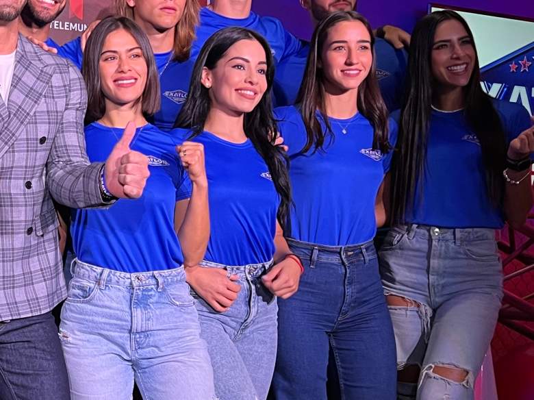 Integrantes del team Azul de EXATLON MUNDIAL