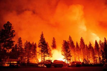 Dantesco incendio consume el norte de California – VIDEOS IMPACTANTES
