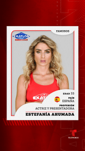 Estefania Ahumanda Team Famosos