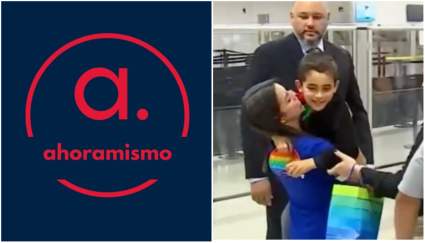VIDEO: Conmovedor reencuentro de madre e hijo autista tras ser secuestrado por su padre
