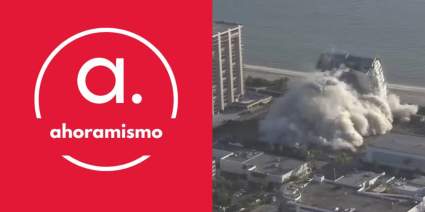 Miami Beach: El momento en que es demolido un histórico hotel – Video