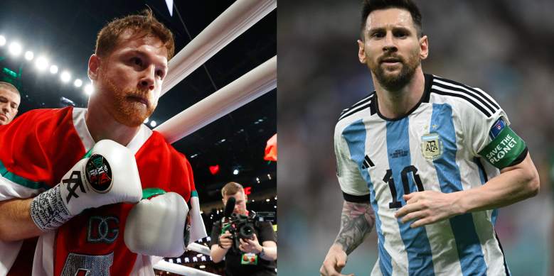 Canelo Álvarez amenazó a Lionel Messi por redes sociales