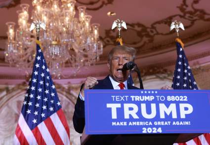 Trump anuncia campaña a la Presidencia: ¡Intentará ganar en 2024!