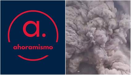 ¡IMPACTANTE! Montañista al borde del cráter filma erupción del volcán Láscar en Chile