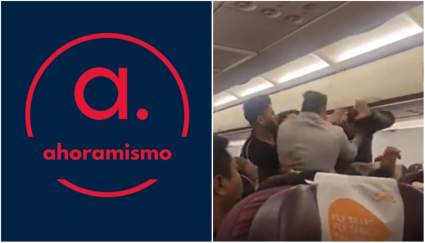 Tailandia: Salvaje pelea a bordo de un avión por un pasajero indisciplinado – VIDEO