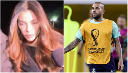 Esposa de Dani Alves visita al futbolista en prisión: Su mensaje al salir del penal – VIDEO