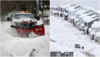 Feroz tormenta de hielo y nieve azota al norte de EE.UU. – FOTOS Y VIDEOS