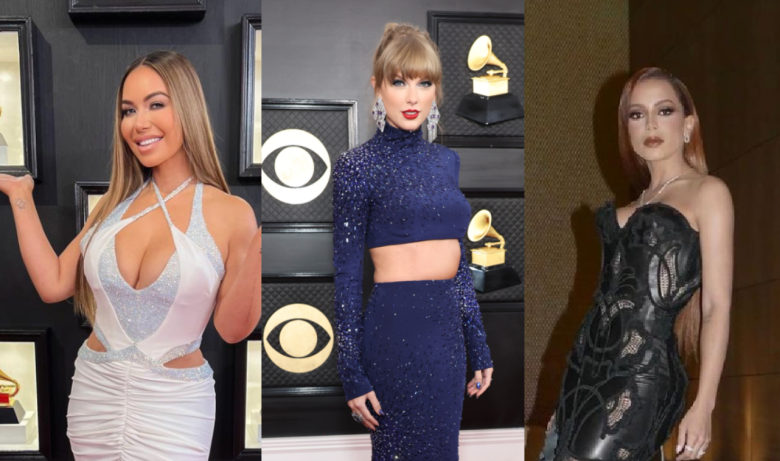 Grammys 2023 alfombra roja chiquis taylor swift anitta