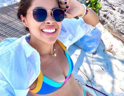 EXATLON: La “Pantera” Novoa en candentes bikinis: [FOTOS]