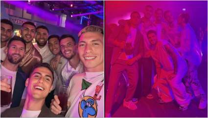 Baile de Leo Messi y descontrol: Fiesta íntima de la Selección Argentina – VIDEOS
