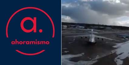 El momento en que un avión ruso es derribado por un drone – Video