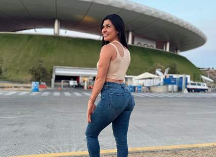 EXATLON: El destape de Nona González en atrevidísimo atuendo: [FOTO]