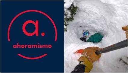 Dramático rescate en Mount Baker: Esquiador salva a hombre sepultado bajo nieve – VIDEO