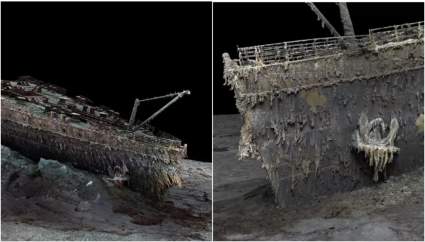Titanic: Difunden primeras imágenes 3D del gigante hundido en el Atlántico – VIDEO