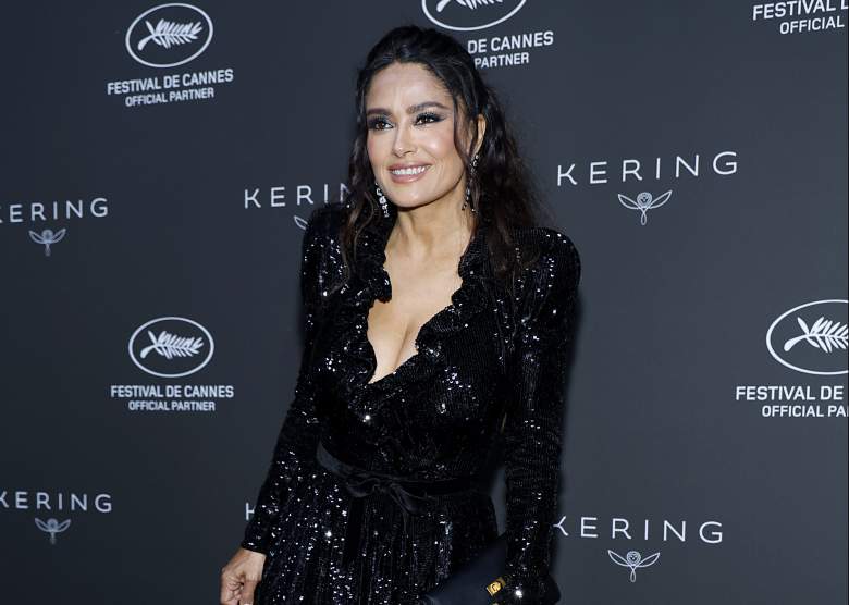 El vestido Balenciaga de Salma Hayek con 2 millones de lentejuelas y 3,000 horas de trabajo