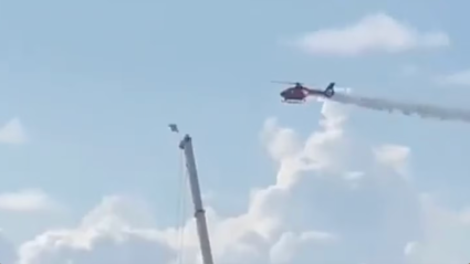 Helicóptero de rescate se estrelló en Florida: hay dos fallecidos [VIDEO]