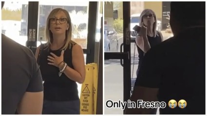 Mujer lanzó insultos raciales a un hombre en McDonald’s [VIDEO]