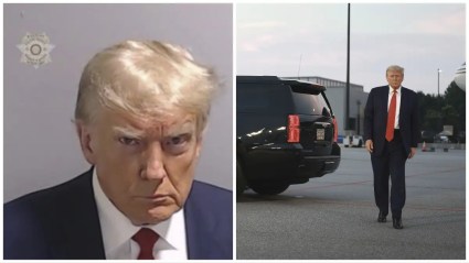 Donald Trump se convierte en meme tras su foto policial