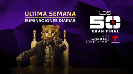 “Los 50” de Telemundo: ¿Cómo ver la gran final?