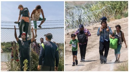 Crisis migratoria Eagle Pass: Desbordamiento de inmigrantes [VIDEOS]