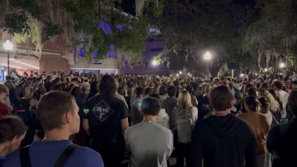 Estampida humana en Florida durante vigilia a favor de Israel