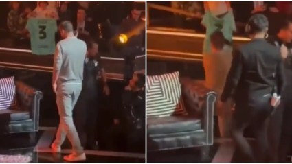 Gerard Piqué sufrió aparatosa caída [VIDEO]