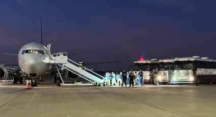 Aterrizó en Venezuela primer vuelo de migrantes deportados de EE.UU. [VER]